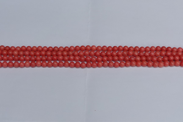 CMJ148 15.5 inches 4mm round Mashan jade beads wholesale