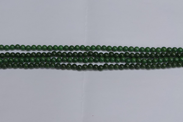 CMJ176 15.5 inches 4mm round Mashan jade beads wholesale