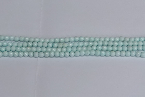 CMJ212 15.5 inches 6mm round Mashan jade beads wholesale