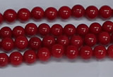 CMJ22 15.5 inches 4mm round Mashan jade beads wholesale