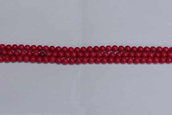 CMJ240 15.5 inches 6mm round Mashan jade beads wholesale