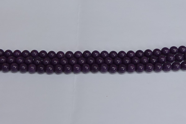 CMJ262 15.5 inches 8mm round Mashan jade beads wholesale