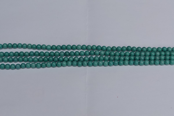 CMJ288 15.5 inches 4mm round Mashan jade beads wholesale