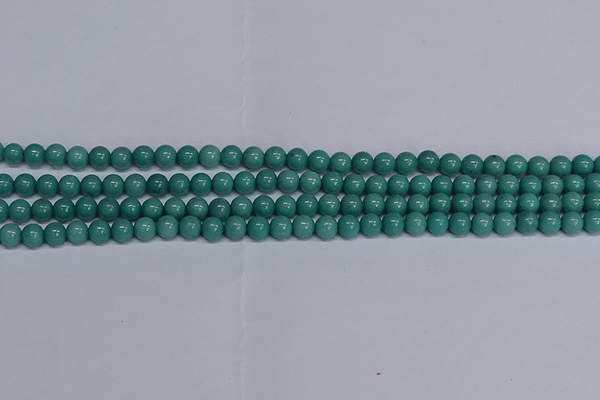 CMJ289 15.5 inches 6mm round Mashan jade beads wholesale
