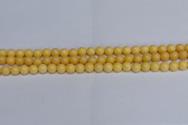 CMJ304 15.5 inches 8mm round Mashan jade beads wholesale