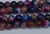 CMJ429 15.5 inches 6mm round rainbow jade beads wholesale