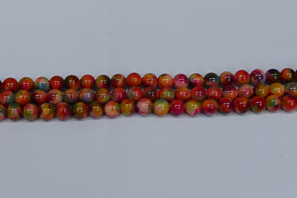 CMJ473 15.5 inches 10mm round rainbow jade beads wholesale