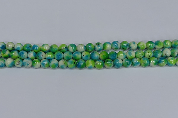 CMJ522 15.5 inches 10mm round rainbow jade beads wholesale