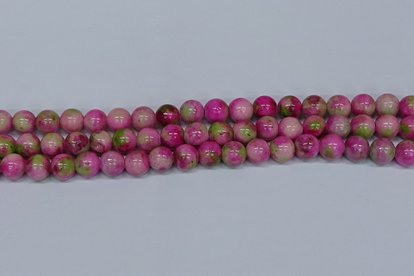 CMJ551 15.5 inches 12mm round rainbow jade beads wholesale