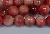CMJ557 15.5 inches 10mm round rainbow jade beads wholesale