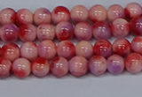 CMJ618 15.5 inches 6mm round rainbow jade beads wholesale