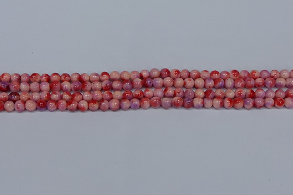 CMJ618 15.5 inches 6mm round rainbow jade beads wholesale