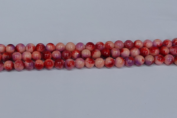 CMJ620 15.5 inches 10mm round rainbow jade beads wholesale