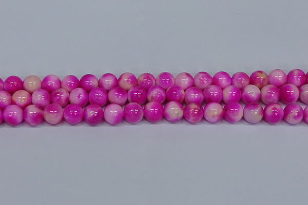CMJ642 15.5 inches 12mm round rainbow jade beads wholesale