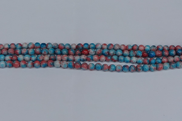 CMJ660 15.5 inches 6mm round rainbow jade beads wholesale