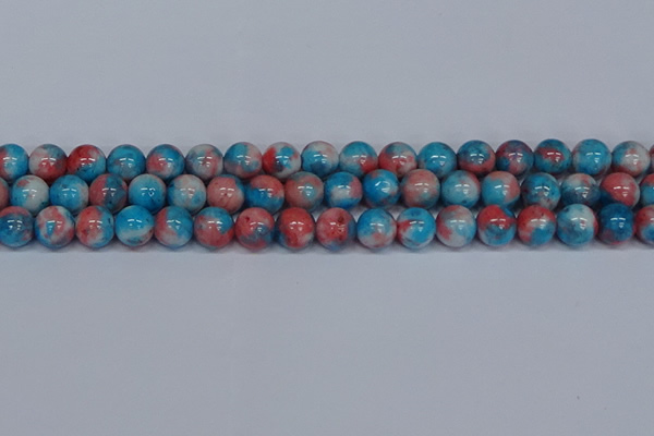 CMJ663 15.5 inches 12mm round rainbow jade beads wholesale