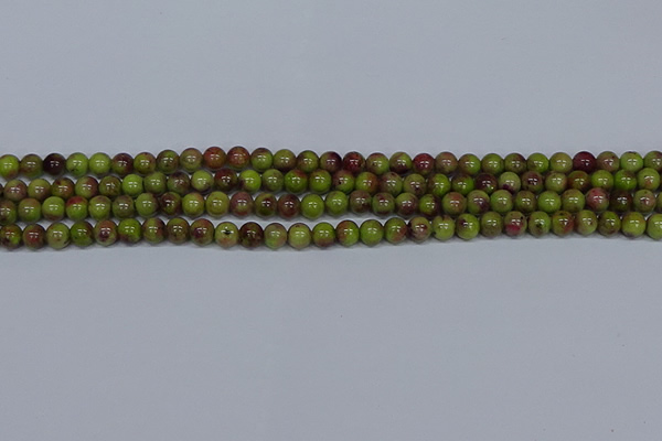 CMJ744 15.5 inches 6mm round rainbow jade beads wholesale