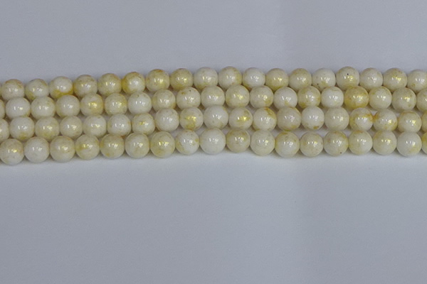 CMJ901 15.5 inches 6mm round Mashan jade beads wholesale