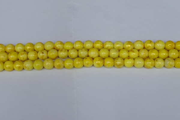 CMJ906 15.5 inches 6mm round Mashan jade beads wholesale