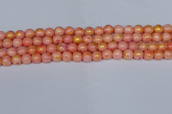 CMJ911 15.5 inches 6mm round Mashan jade beads wholesale