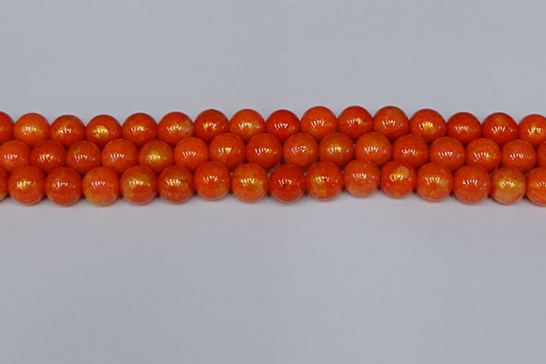 CMJ932 15.5 inches 8mm round Mashan jade beads wholesale