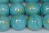 CMJ969 15.5 inches 12mm round Mashan jade beads wholesale