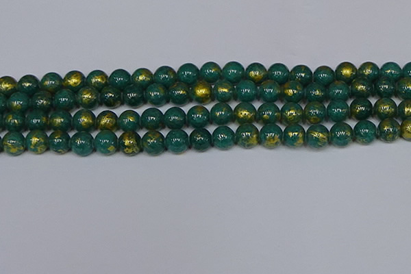 CMJ991 15.5 inches 6mm round Mashan jade beads wholesale