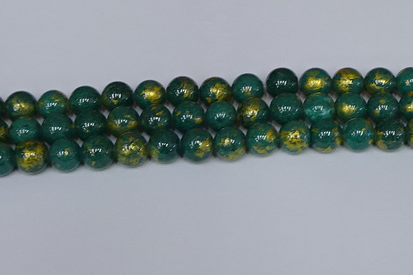 CMJ993 15.5 inches 10mm round Mashan jade beads wholesale