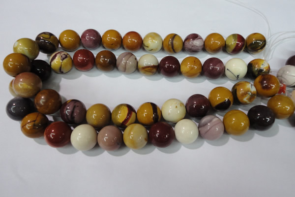 CMK207 15.5 inches 16mm round mookaite gemstone beads wholesale