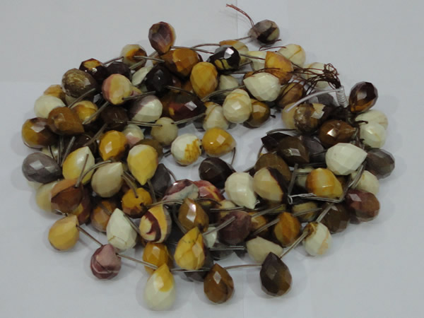 CMK36 15.5 inches 18*25mm faceted teardrop mookaite beads wholesale