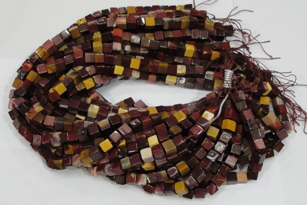 CMK70 15.5 inches 8*8mm cube mookaite gemstone beads wholesale