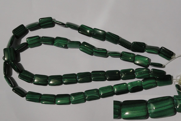 CMN316 15.5 inches 13*18mm rectangle natural malachite beads wholesale
