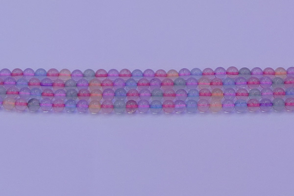 CMQ331 15.5 inches 6mm round colorful quartz beads wholesale