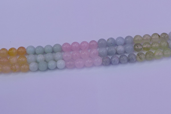 CMQ362 15.5 inches 8mm round rainbow quartz beads wholesale
