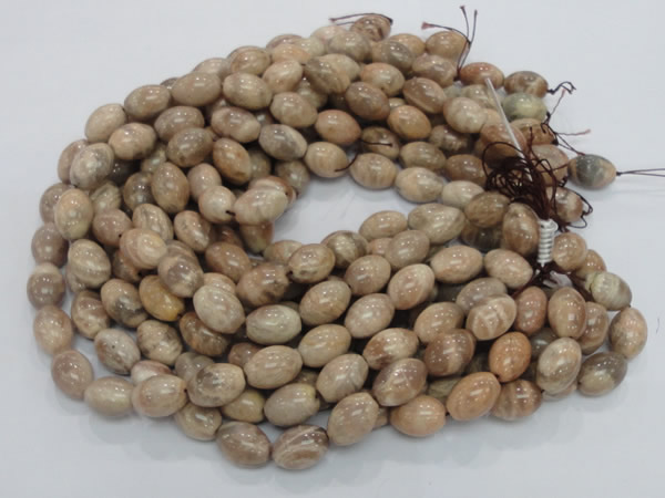 CMS08 15.5 inches 13*19mm rice moonstone gemstone beads wholesale