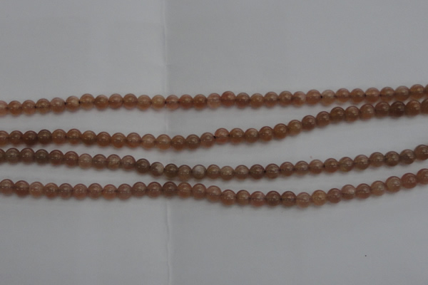 CMS1000 15.5 inches 4mm round AA grade moonstone gemstone beads
