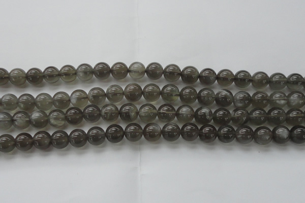 CMS1073 15.5 inches 10mm round grey moonstone beads wholesale