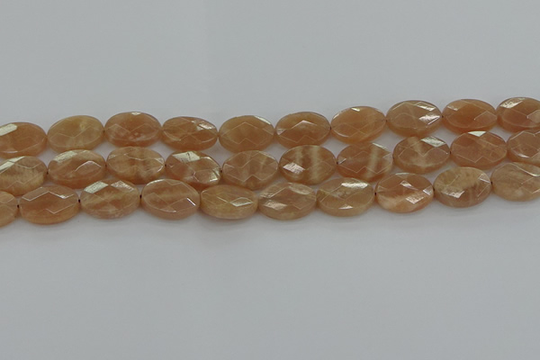 CMS1106 15.5 inches 12*16mm faceted oval moonstone gemstone beads