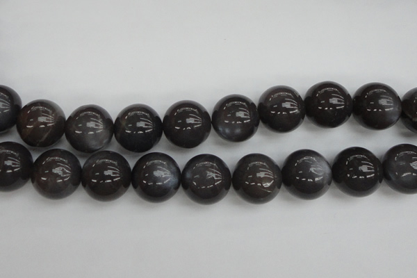 CMS150 15.5 inches 16mm round natural grey moonstone beads