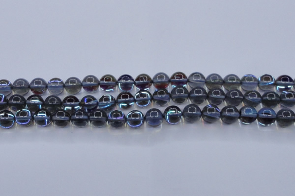 CMS1513 15.5 inches 10mm round synthetic moonstone beads wholesale