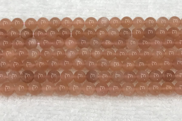 CMS1896 15.5 inches 8mm round moonstone gemstone beads