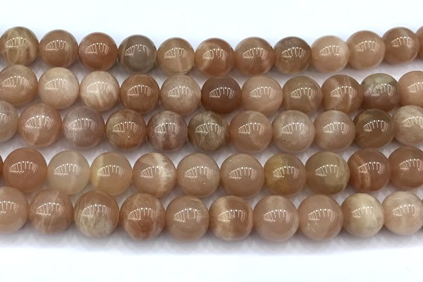 CMS2114 15 inches 11mm round moonstone beads