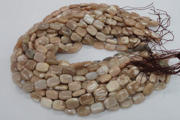 CMS28 15.5 inches 13*18mm rectangle moonstone gemstone beads wholesale
