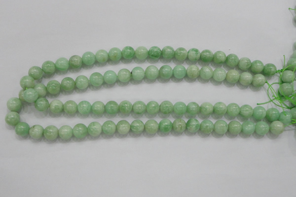 CMS404 15.5 inches 10mm round green moonstone beads wholesale
