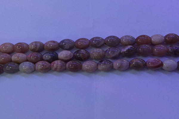 CMS581 15.5 inches 10*14mm rice moonstone gemstone beads
