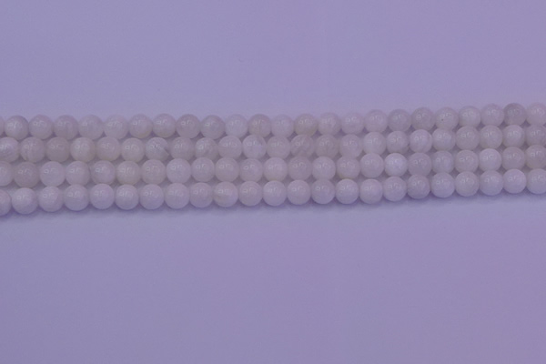 CMS641 15.5 inches 6mm round white moonstone beads wholesale