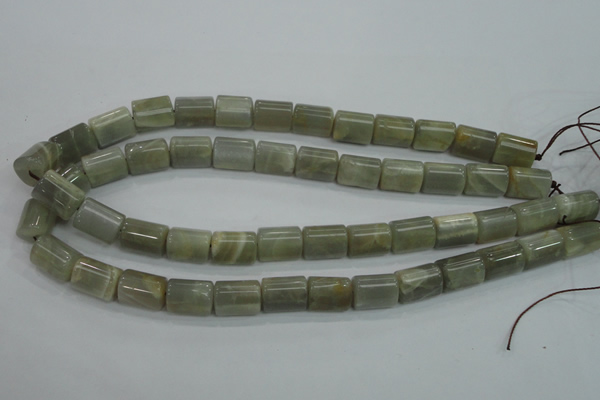 CMS78 15.5 inches faceted column 10*14mm moonstone gemstone beads