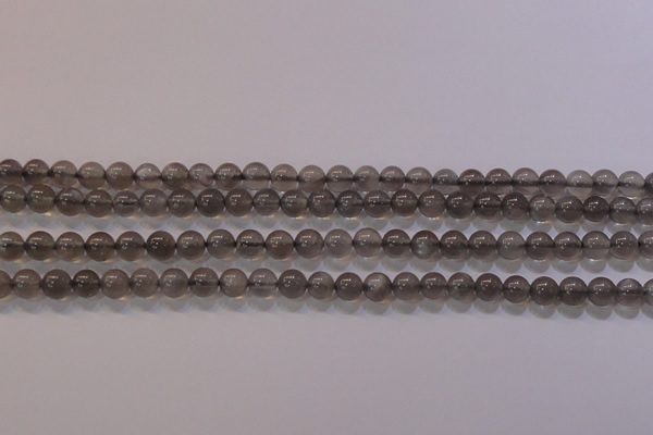 CMS858 15.5 inches 6mm round A grade natural black moonstone beads