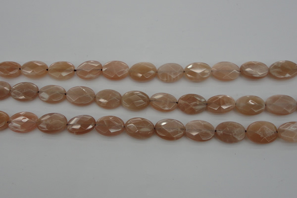 CMS966 15.5 inches 10*14mm faceted oval A grade moonstone beads
