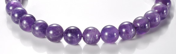 CNA06 AB grade natural amethyst 16mm round quartz bead Wholesale